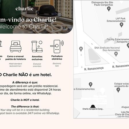 Appartement Charlie Aeroporto Congonhas Cgh à São Paulo Extérieur photo