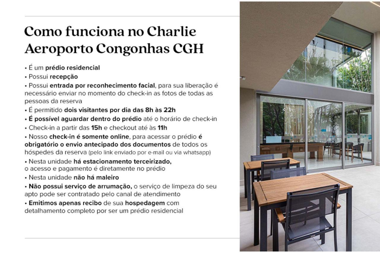 Appartement Charlie Aeroporto Congonhas Cgh à São Paulo Extérieur photo